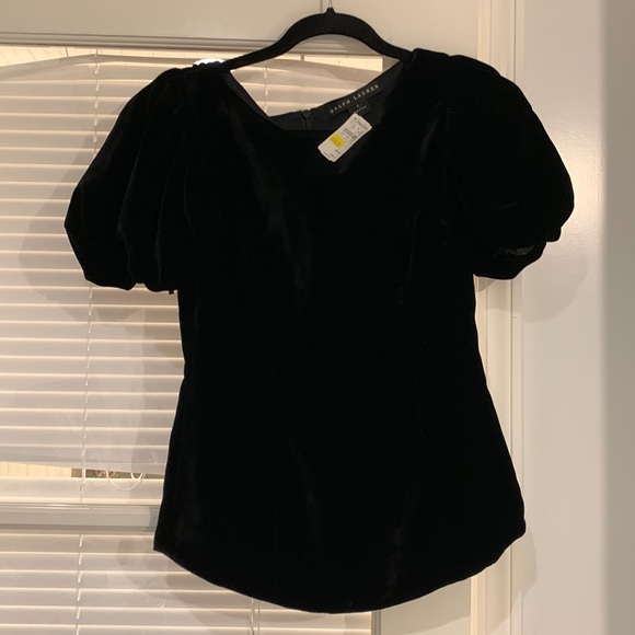 Ralph Lauren Tops Nwt Ralph Lauren Velvet Top Poshmark